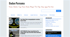 Desktop Screenshot of dadanpurnama.com